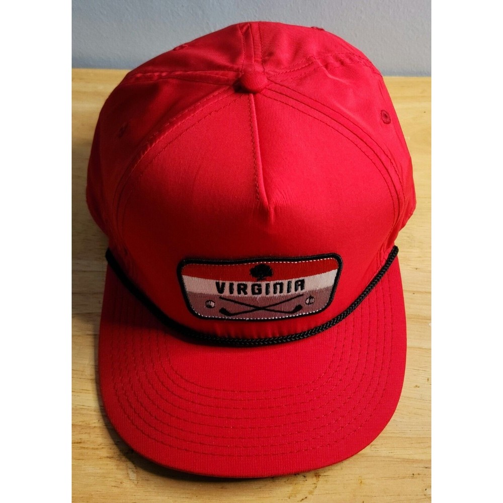 Otto CRU and Pukka Virginia Golf Lot of 2 Snap Back Adjustable Hats Caps NEW - Picture 6 of 9
